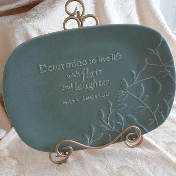 Hallmark Other - Maya Angelo Plate Display